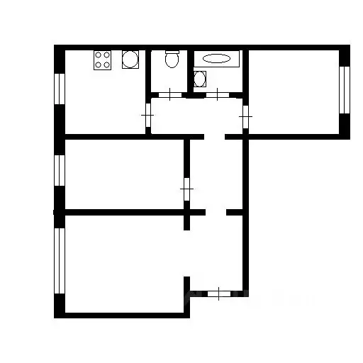 3-к кв. Тюменская область, Тюмень Широтная ул., 55 (66.1 м) - Фото 2