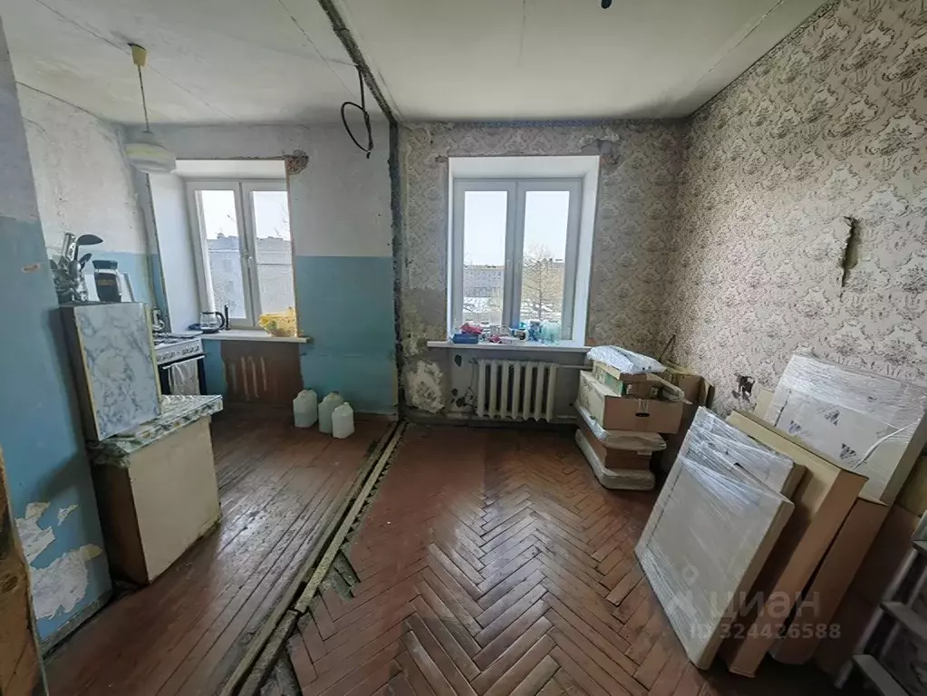 3-к кв. Ленинградская область, Выборг просп. Ленина, 28 (62.0 м) - Фото 1