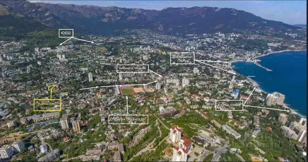 Участок в Крым, Ялта  (5.0 сот.) - Фото 0