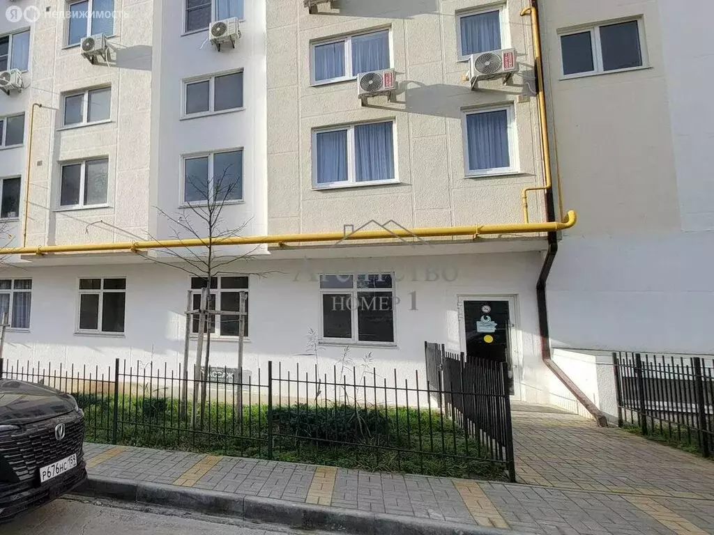 Квартира-студия: село Мысхако, Шоссейная улица, 27 (16 м) - Фото 1