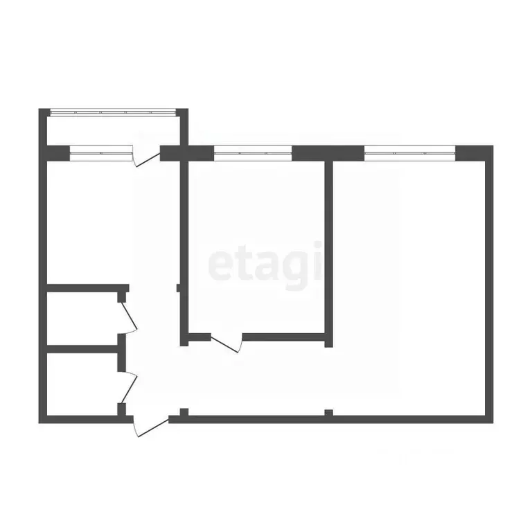 2-к кв. Алтайский край, Бийск Красногвардейская ул., 68 (53.3 м) - Фото 1