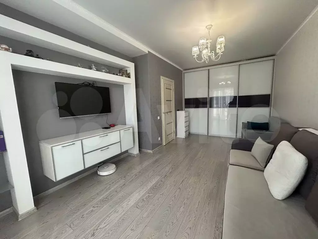 1-к. квартира, 43,1 м, 5/9 эт. - Фото 0