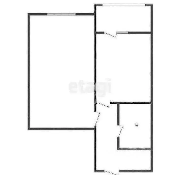 1-к кв. Курская область, Курск ул. Энгельса, 115/6 (36.69 м) - Фото 2