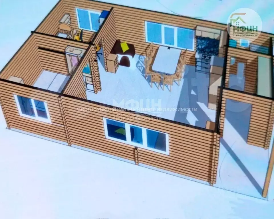 Дом в Карелия, Прионежский район, Заозерское с/пос, д. Ялгуба 113Б (70 ... - Фото 2