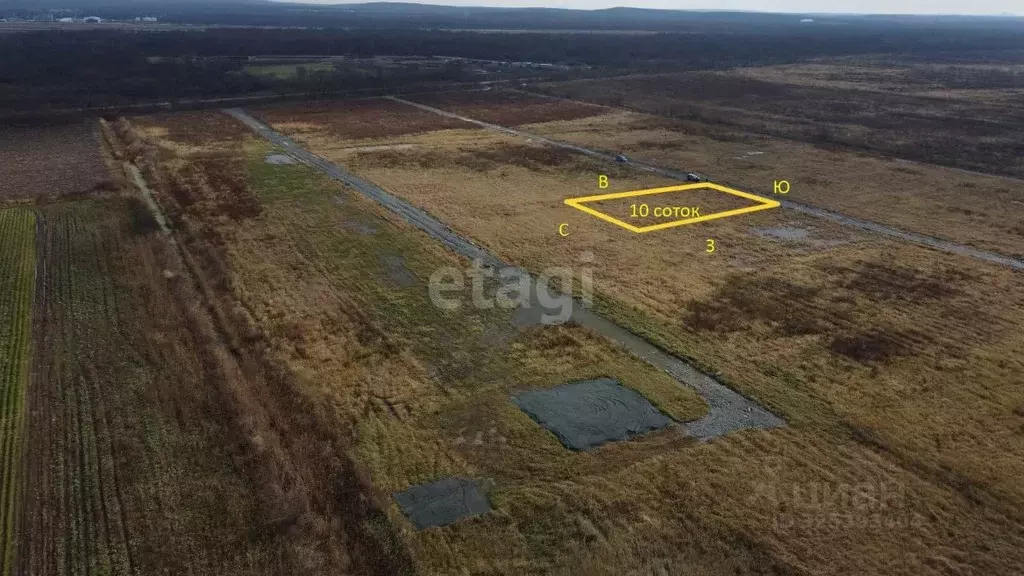 Участок в Сахалинская область, Анивский городской округ, с. ... - Фото 1