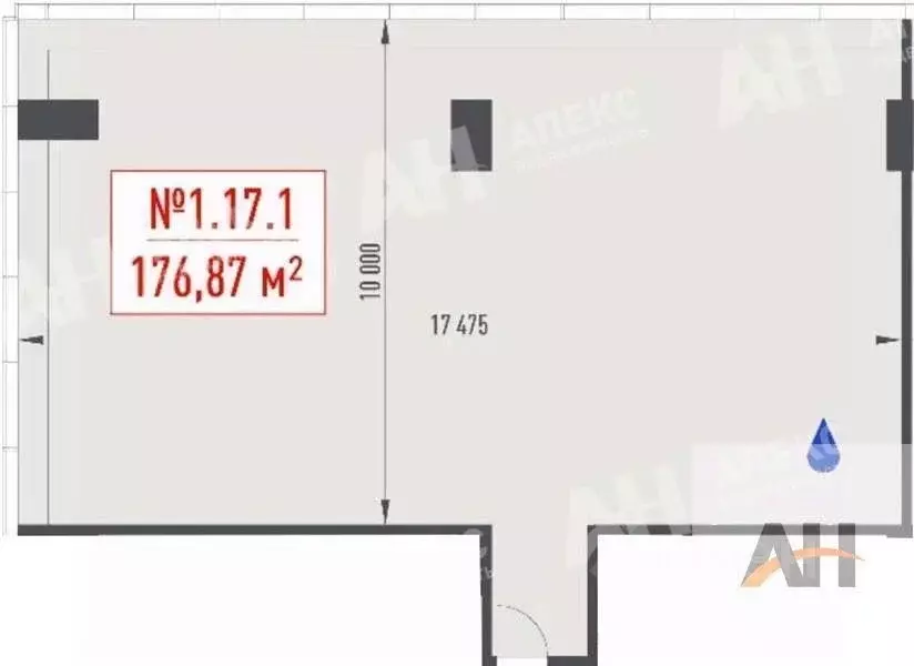 Помещение свободного назначения в Москва Рябиновая ул., 44 (177 м) - Фото 0