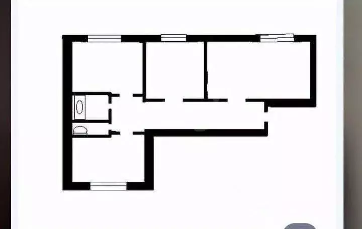 3-к кв. Смоленская область, Ярцево просп. Металлургов, 9 (65.4 м) - Фото 1