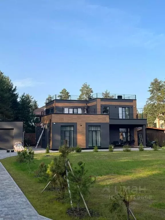 Коттедж в Ленинградская область, Выборгский район, Первомайское с/пос, ... - Фото 1