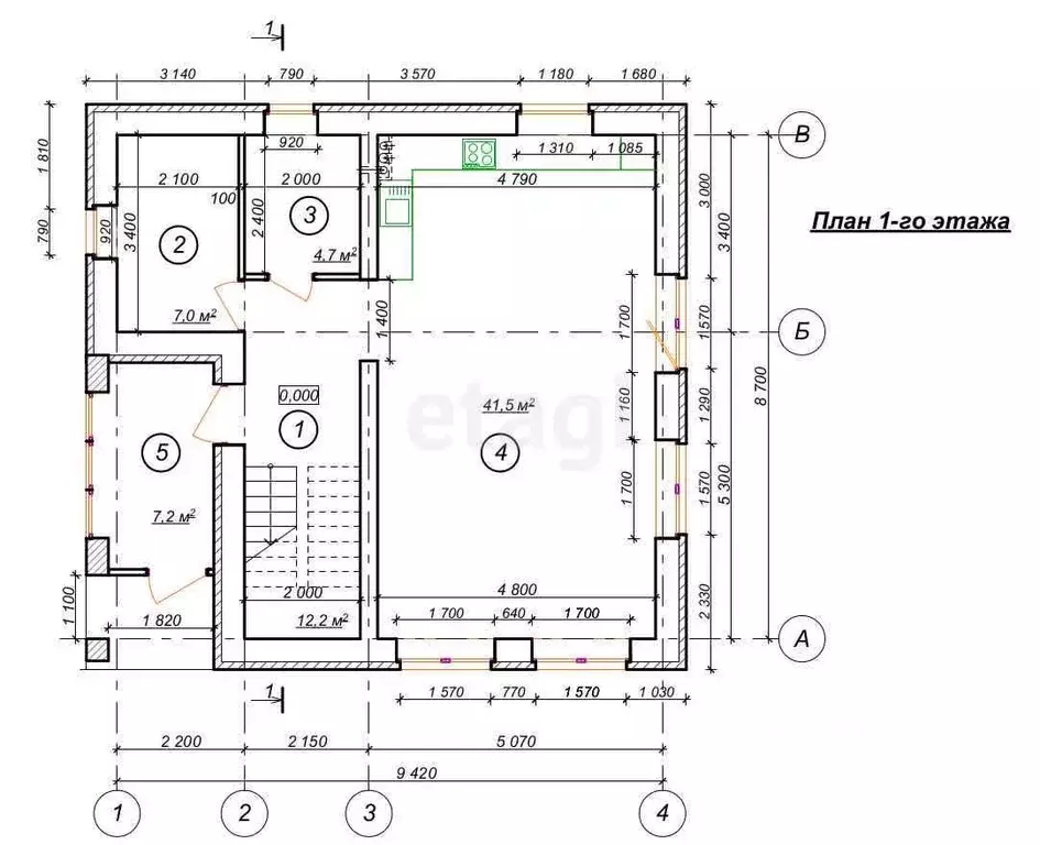 Дом в Костромская область, Кострома ул. Летняя (131 м) - Фото 2