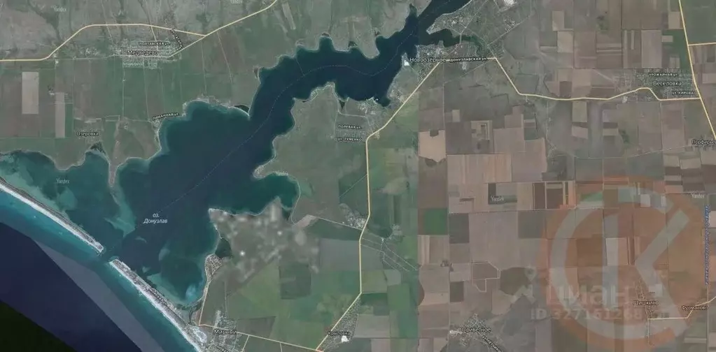 Участок в Крым, Сакский район, Штормовское с/пос, Дружба-2 СНТ  (6.0 ... - Фото 2