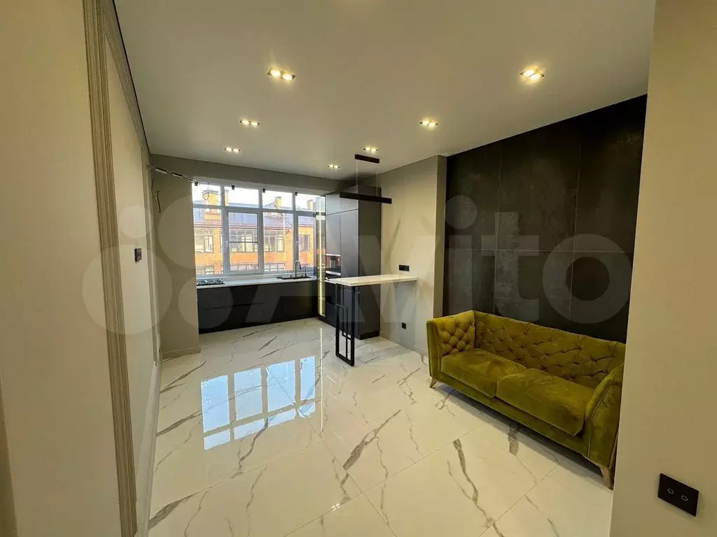 1-к. квартира, 50 м, 4/4 эт. - Фото 1