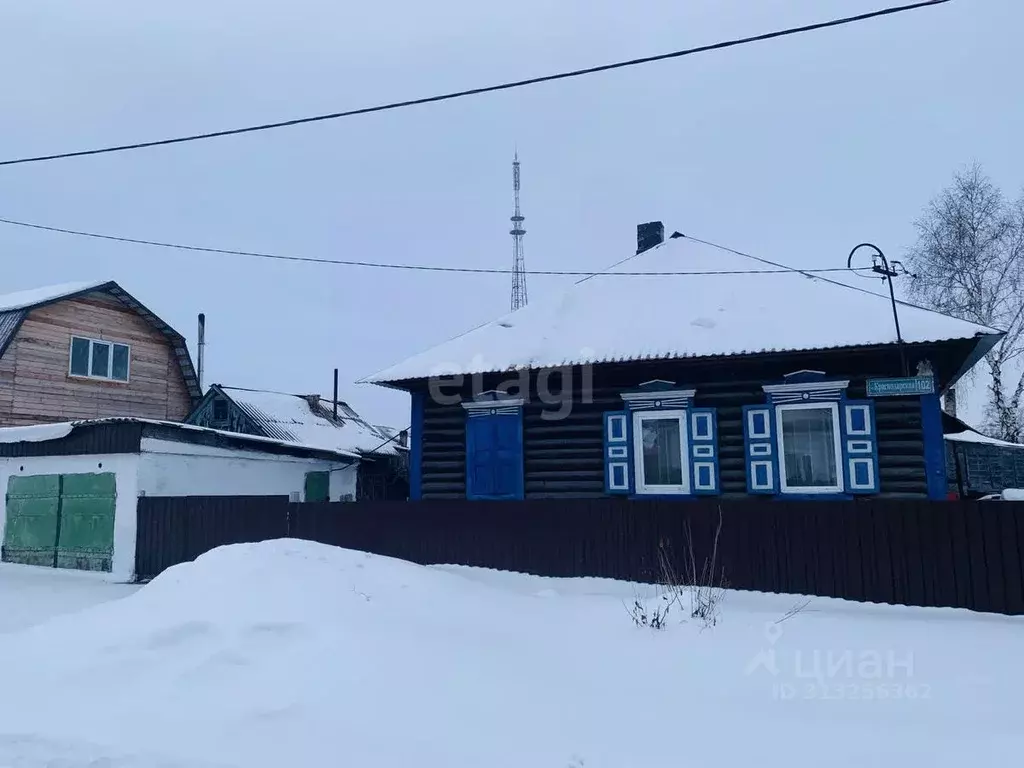 Дом в Кемеровская область, Ленинск-Кузнецкий Краснодарская ул., 102 ... - Фото 0