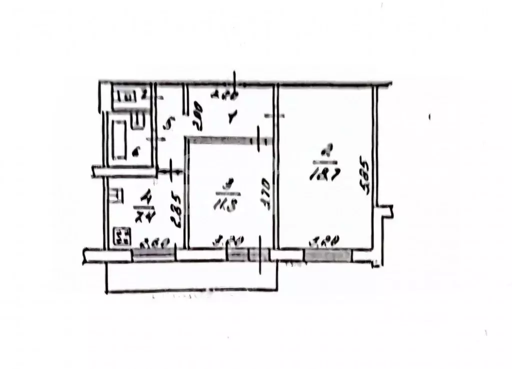 2-к кв. Липецкая область, Липецк Индустриальная ул., 12 (50.1 м) - Фото 1