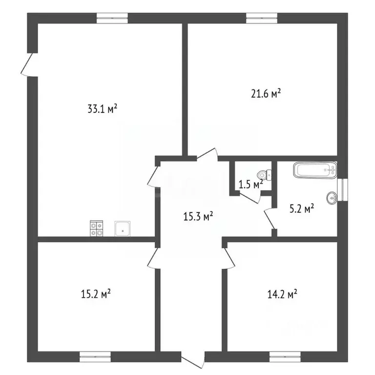 Дом в Воронежская область, Семилукский район, с. Девица Школьная ул., ... - Фото 1