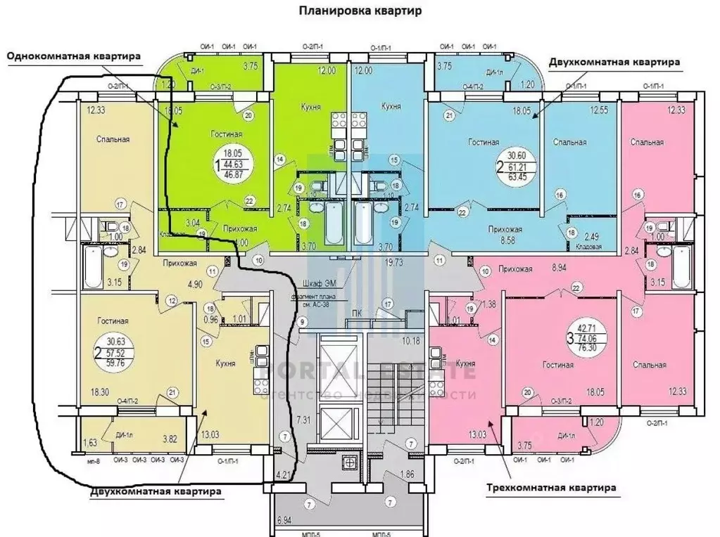 2-к кв. Московская область, Серпухов городской округ, пос. ... - Фото 2