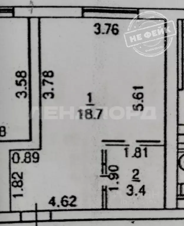 Студия Ростовская область, Ростов-на-Дону ул. Мечникова, 130 (22.0 м) - Фото 1