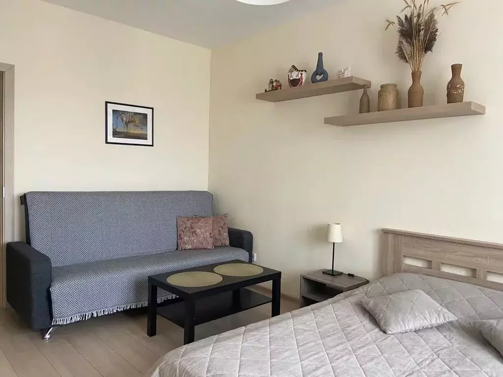 1-к кв. Ленинградская область, Мурино Всеволожский район, бул. ... - Фото 2