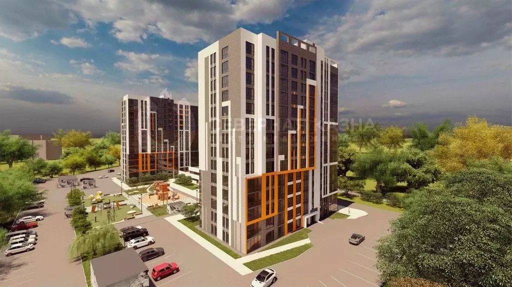 Квартира, 2 комнаты, 58.9 м - Фото 1