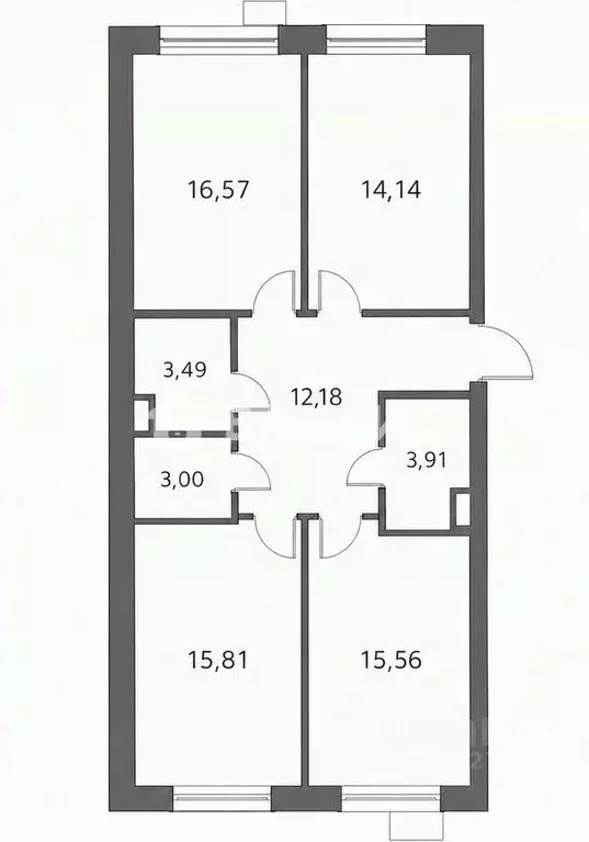3-к кв. Москва пер. 1-й Котляковский, 4к3 (85.6 м) - Фото 2