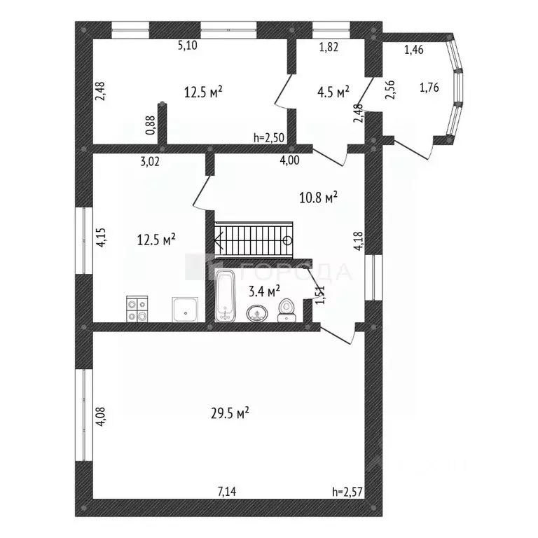 Дом в Алтайский край, Барнаул ул. Штильке, 9А (134 м) - Фото 2