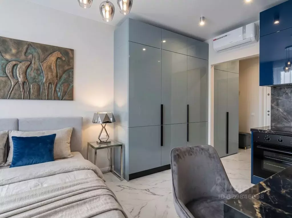 Студия Санкт-Петербург ул. Шамшева, 2 (18.0 м) - Фото 2