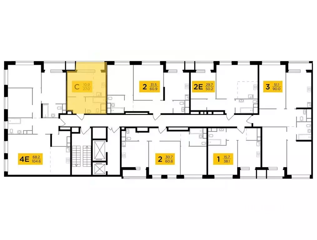 1-к кв. Москва Филатов Луг жилой комплекс, к6 (27.0 м) - Фото 0