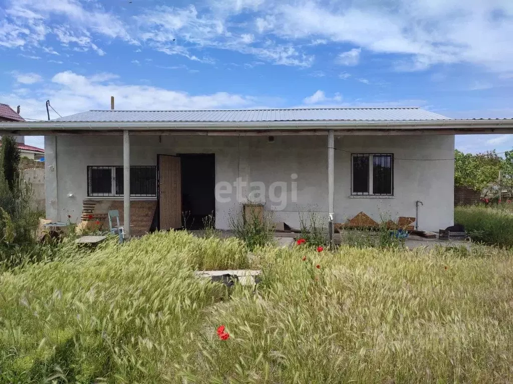 Дом в Крым, Черноморское пгт, Тарханкут СНТ 31 (52 м) - Фото 1