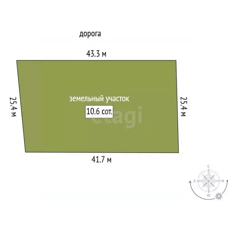 Участок в Мордовия, Лямбирский район, Берсеневское с/пос, д. Русская ... - Фото 2