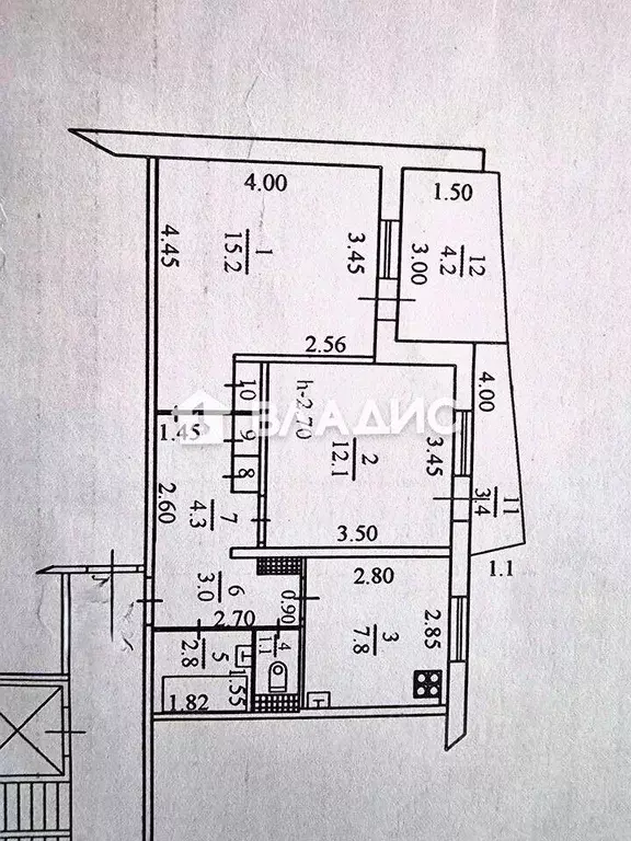 2-к кв. Краснодарский край, Новороссийск ул. Куникова, 44 (50.0 м) - Фото 1