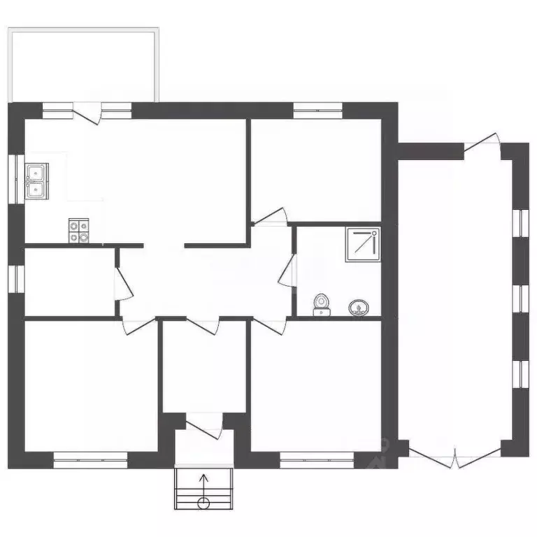 Дом в Белгородская область, Белгородский район, Разумное рп, ... - Фото 2