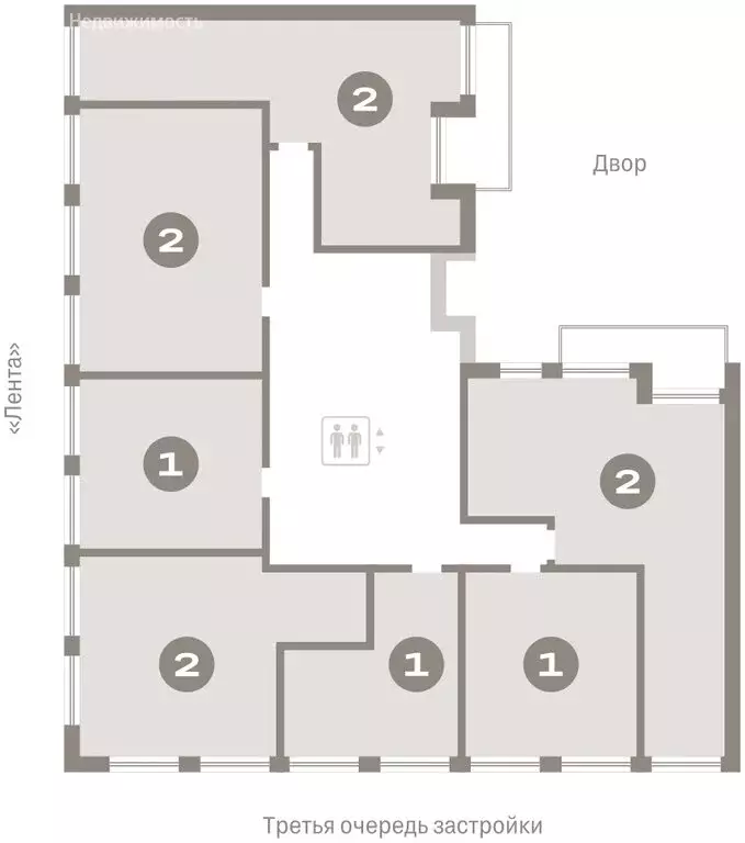 2-комнатная квартира: Новосибирск, Большевистская улица, с48 (95.06 м) - Фото 1