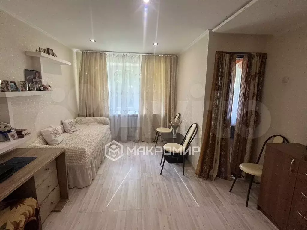 1-к. квартира, 30 м, 1/4 эт. - Фото 1