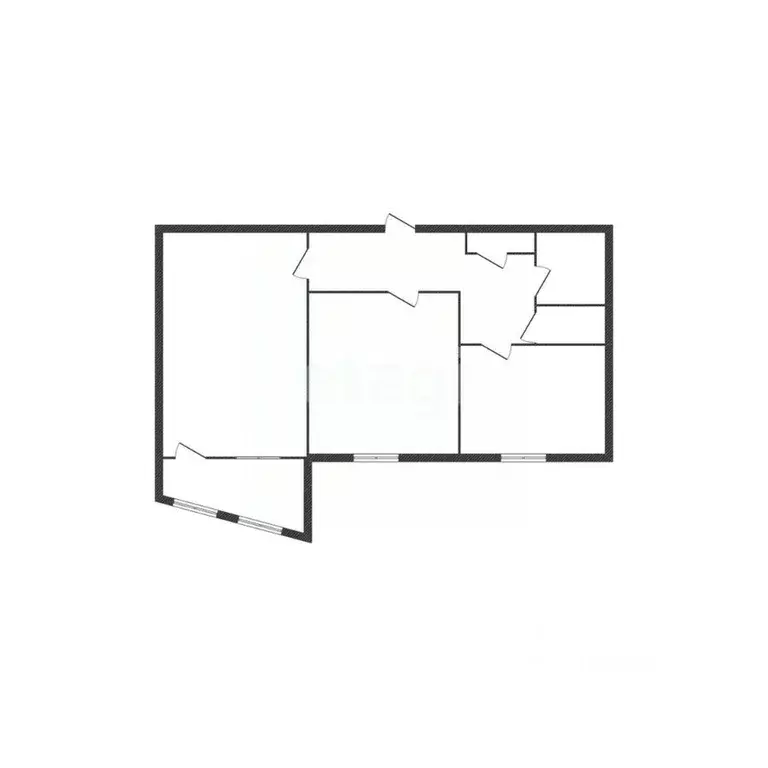 2-к кв. Белгородская область, Старый Оскол Жукова мкр, 21 (53.5 м) - Фото 2