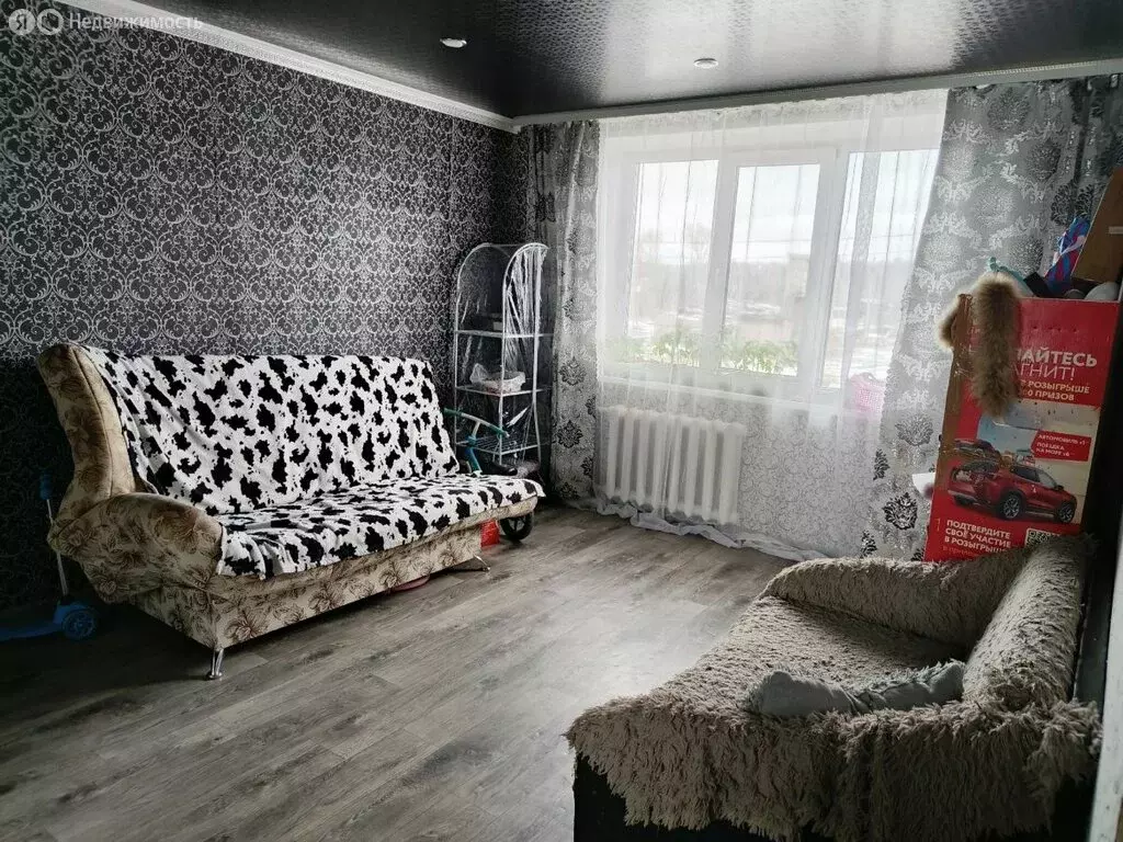 2-комнатная квартира: посёлок Комсомольский, улица Ленина, 11 (46.7 м) - Фото 1