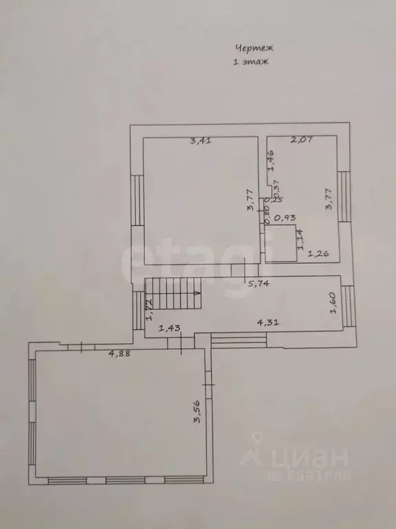 Дом в Тульская область, Тула городской округ, Бежка СНТ 99 (72 м) - Фото 2