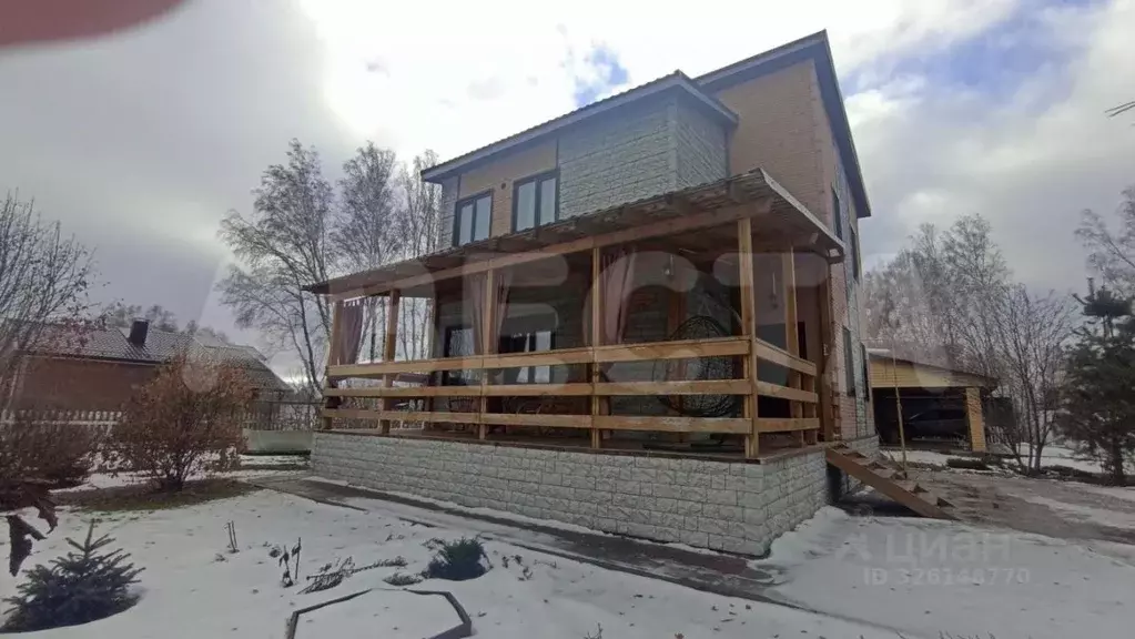 Коттедж в Омская область, Омский район муниципальный округ, с. ... - Фото 1