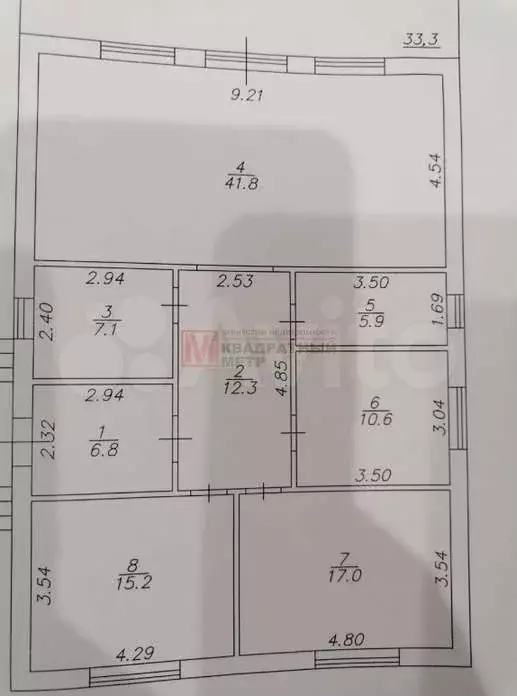 Дом 125 м на участке 8 сот. - Фото 0