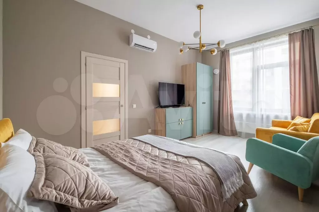 1-к. квартира, 33,4 м, 3/9 эт. - Фото 0