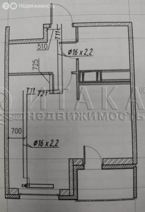 Квартира-студия: Бугры, улица Шекспира, 1к1 (29 м) - Фото 1