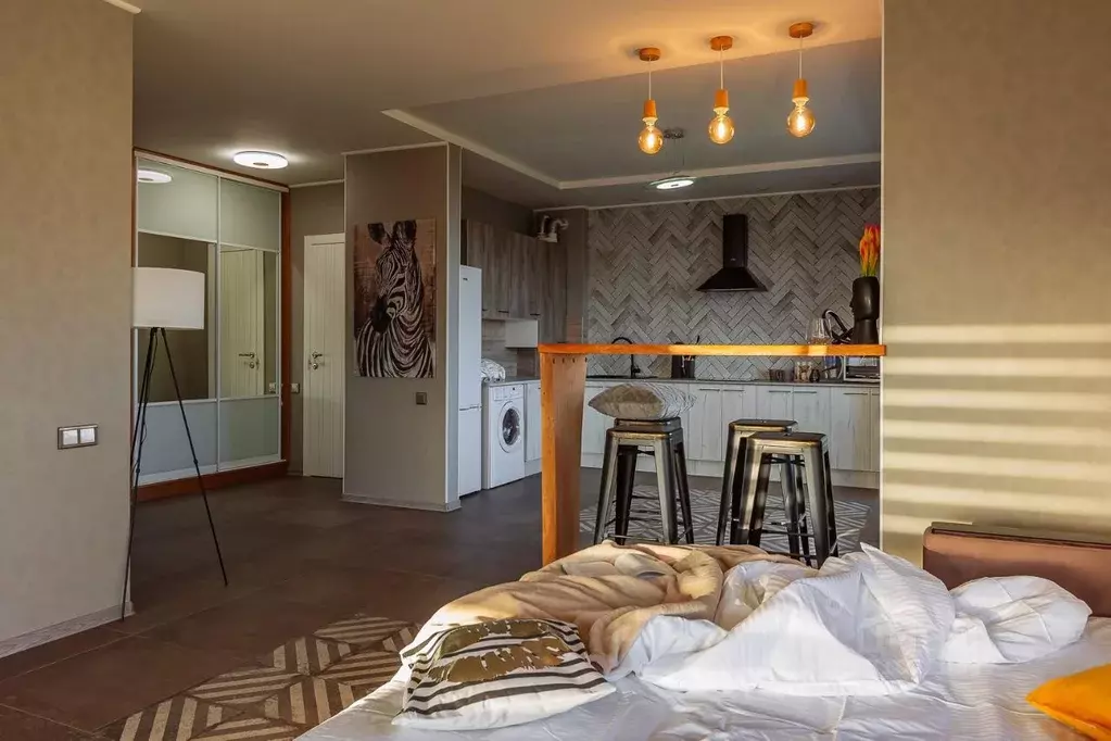 Студия Калининградская область, Зеленоградск ул. Приморская, 21 (50.0 ... - Фото 1