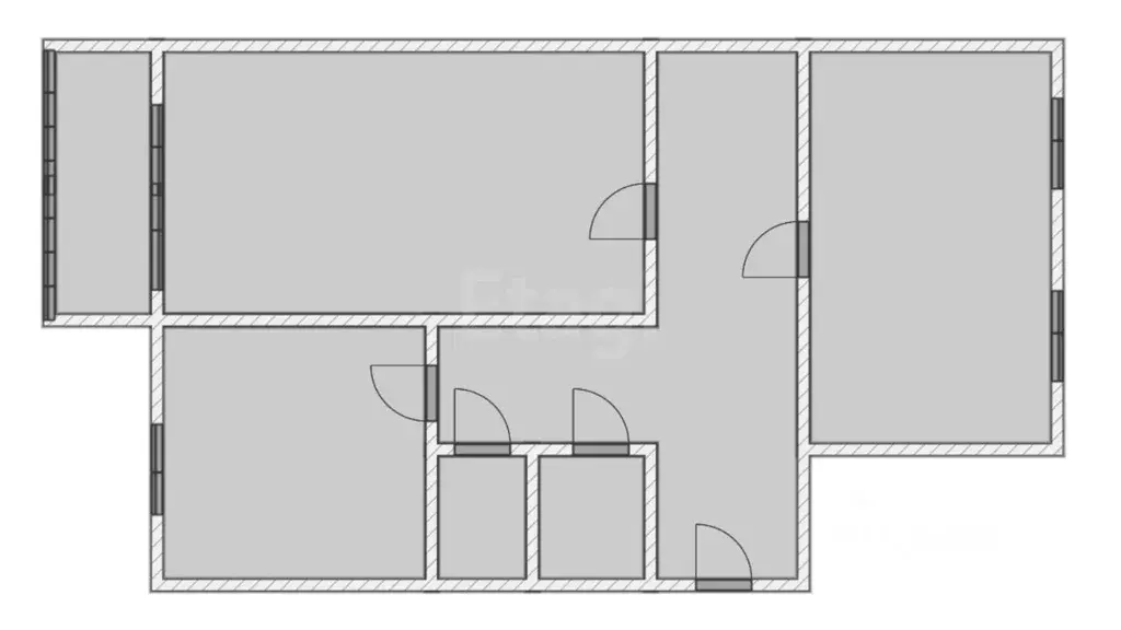 2-к кв. Калужская область, Калуга ул. Кибальчича, 20 (59.4 м) - Фото 2