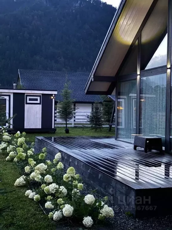 Коттедж в Алтай, Чемальский район, с. Чепош Чемальский тракт, 15-й км ... - Фото 2