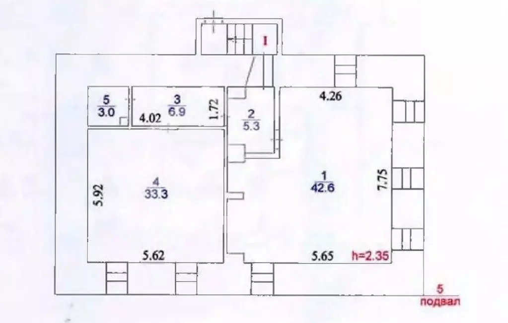 Торговая площадь в Москва Новая Басманная ул., 20С5 (318 м) - Фото 2