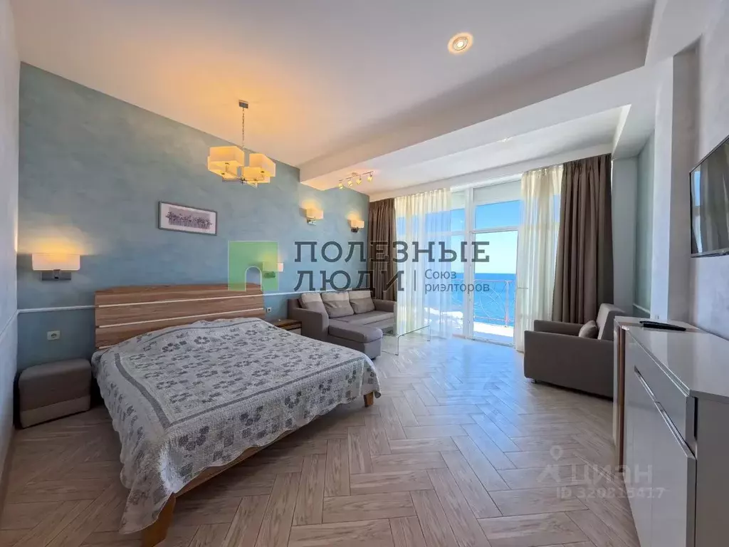 1-к кв. Крым, Ялта муниципальный округ, Курпаты пгт ш. Алупкинское, 8Д ... - Фото 1