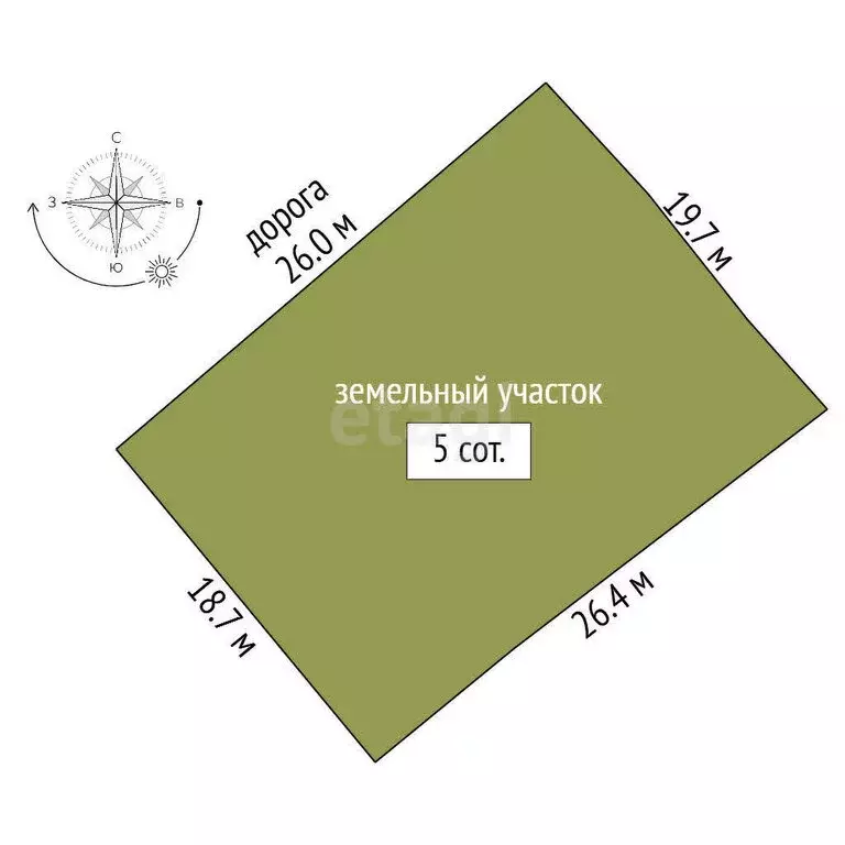 Дом в Ялуторовск, Луговой переулок (44.5 м) - Фото 1