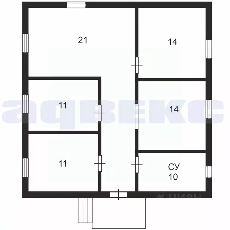 Дом в Ленинградская область, Волосовский район, Клопицкое с/пос, д. ... - Фото 2