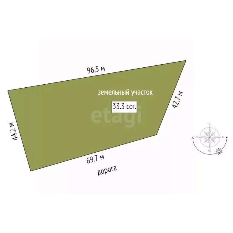 Участок в Свердловская область, Слободо-Туринский район, ... - Фото 1