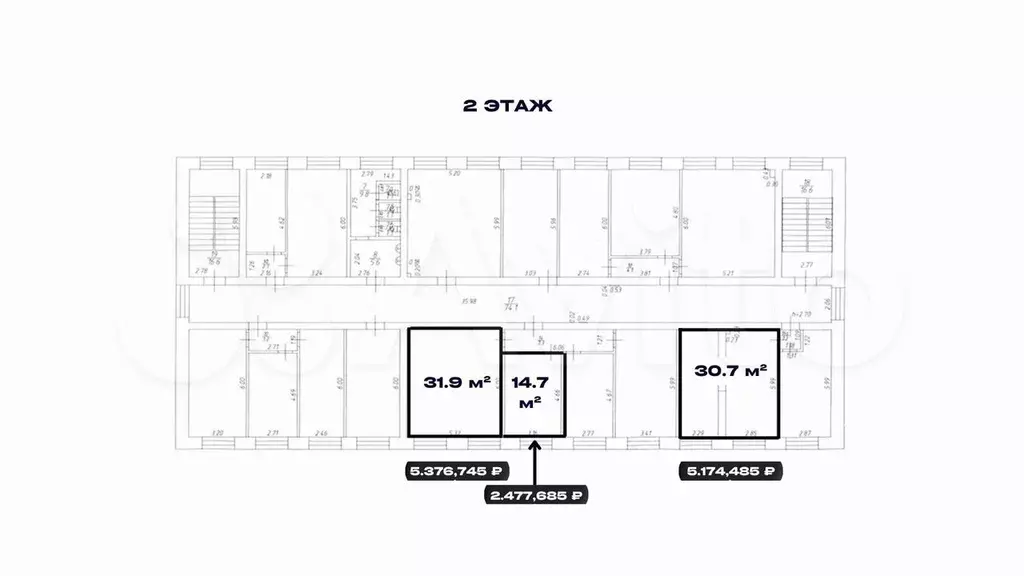 Офис с новым ремонтом, 31.9 м и арендатором - Фото 0