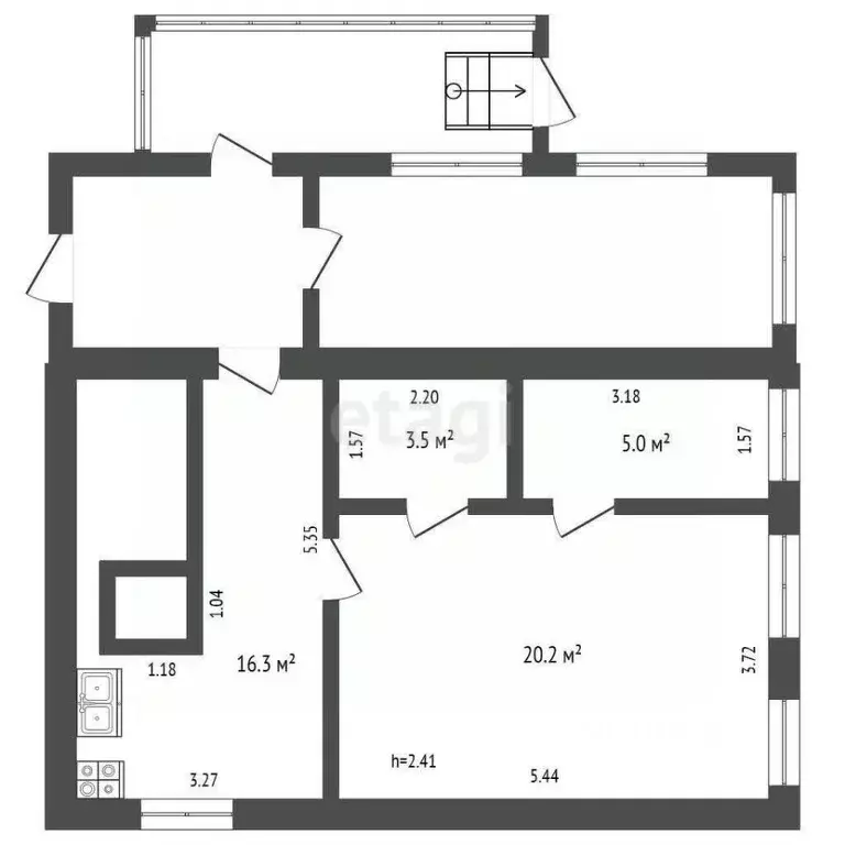 Дом в Владимирская область, Костерево г. Петушинский муниципальный ... - Фото 2