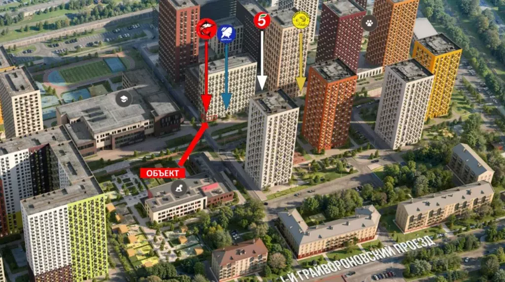 Помещение свободного назначения в Москва 1-й Грайвороновский проезд, ... - Фото 2